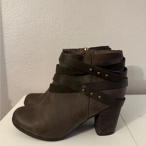 Missoni for Target Dark Brown Strappy Ankle Booties